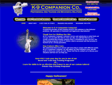 Tablet Screenshot of k-9cc.com